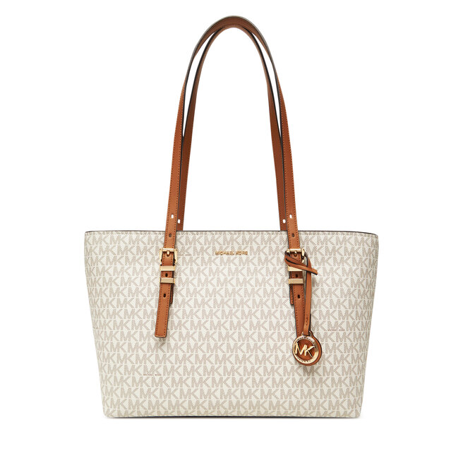 Torebka MICHAEL Michael Kors Quinn 30T5GQNT2B Beżowy -