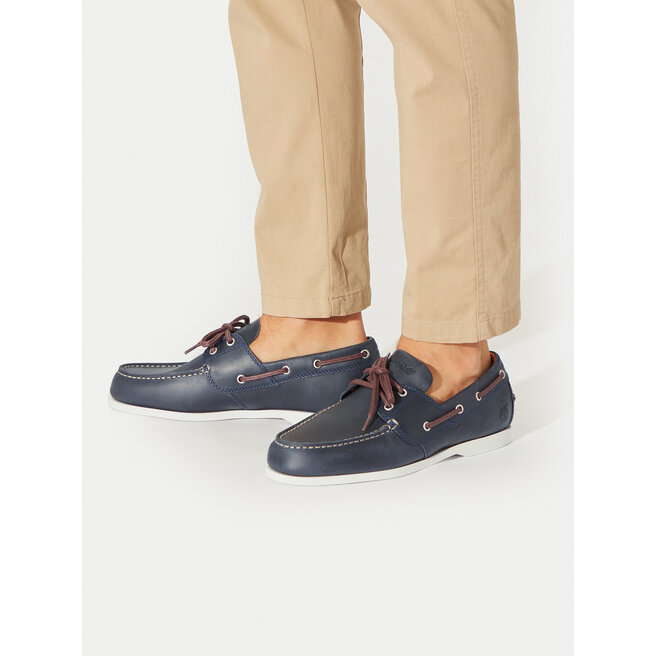 Mokasyny Timberland Cedar Bay TB0A28BM0191 Granatowy -