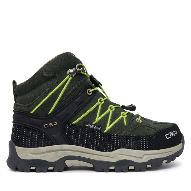 Trekkingi CMP Rigel Mid Wp 3Q12944 Zielony - dziecięce