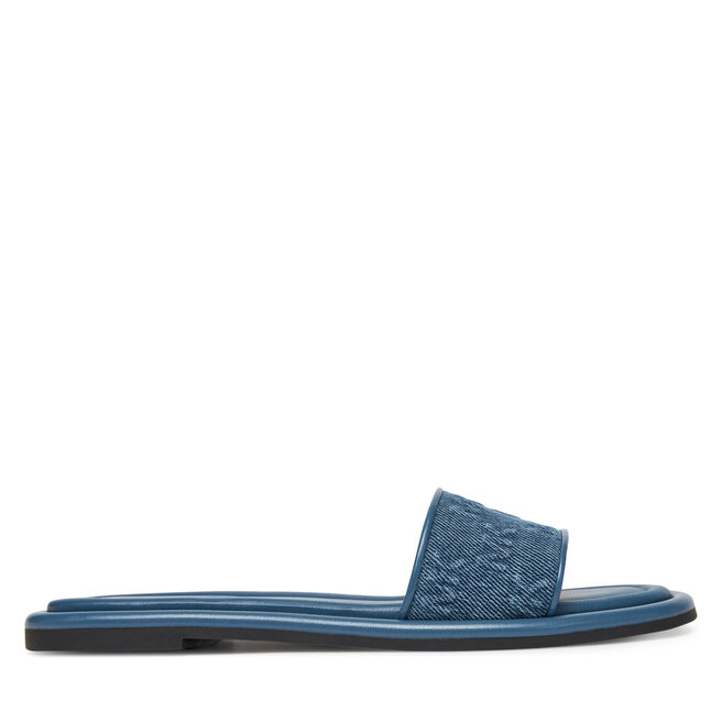 Klapki MICHAEL Michael Kors 40S5DNFS1D Niebieski -