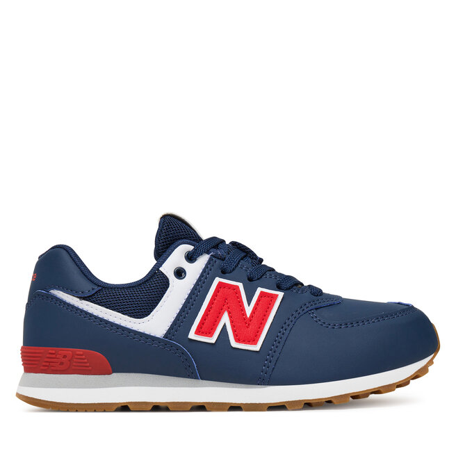 Sneakersy New Balance GC574NF Granatowy - chłopięce