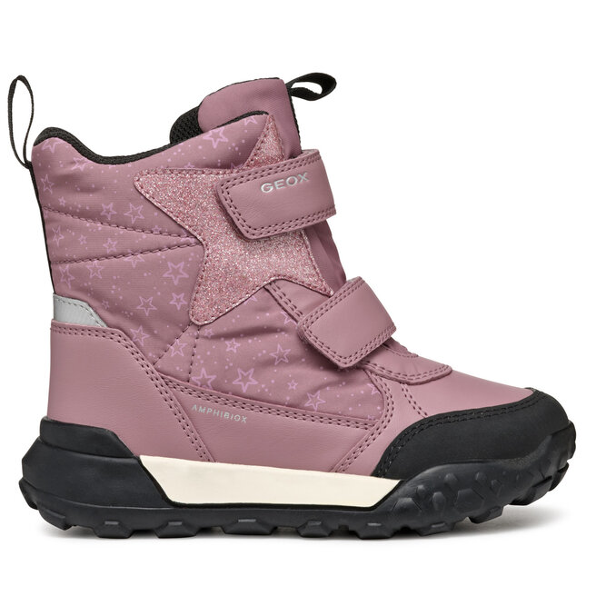 Śniegowce Geox J Trekkyup Girl B Ab J46M7C 0MNBC C8006 D Różowy - dziewczęce