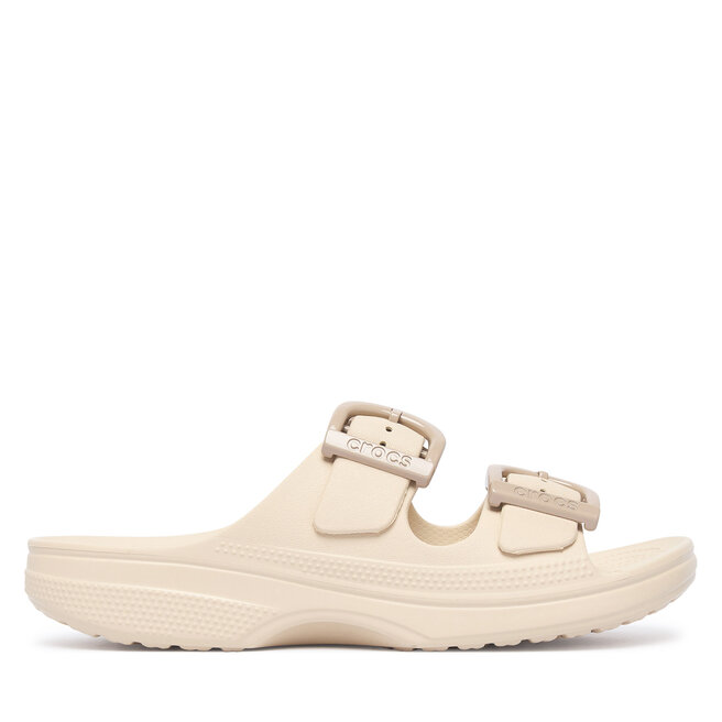 Klapki Crocs Saturday Enamel 212867 Beżowy -
