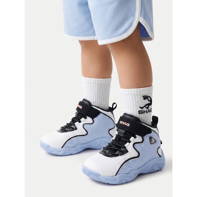 Buty do koszykówki SHAQ SHAQ-EO-DEVASTATOR 3.0 AQ95078T-WL Niebieski jasny - dziecięce
