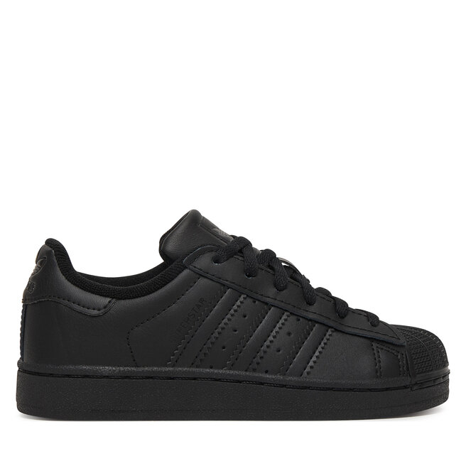 Sneakersy adidas Superstar II C JH9983 Czarny - chłopięce