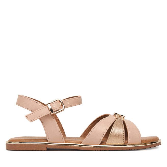 Sandały Tommy Hilfiger T3A2-34280-0326 S Beżowy - dziewczęce