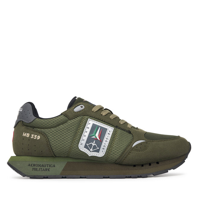 Sneakersy Aeronautica Militare 262SC0292UCT04393 Zielony - męskie