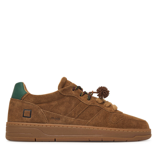 Sneakersy D.A.T.E. Court 2.0 M451-C2-SD Brązowy - męskie