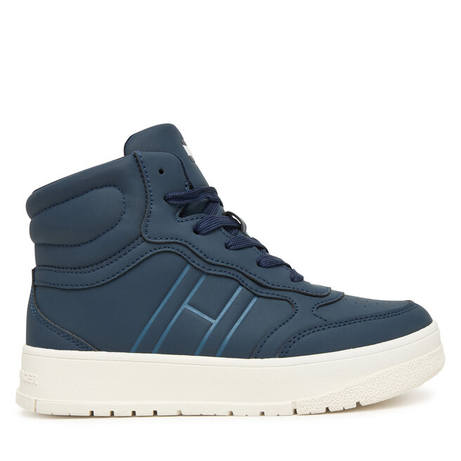 Sneakersy Tommy Hilfiger T3X9-34094-1355 S Granatowy - chłopięce