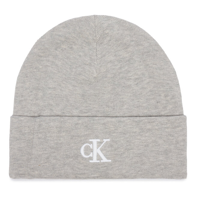 Czapka Calvin Klein LV04D8020G Szary jasny -