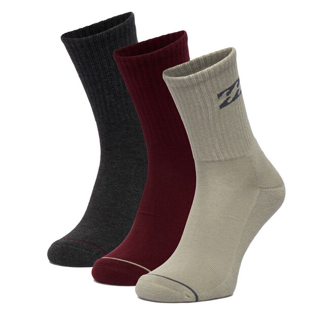 Skarpety długie Billabong CEO_BR_BILLA_3061_W_AW25 (3 PACK) Kolorowy - męskie