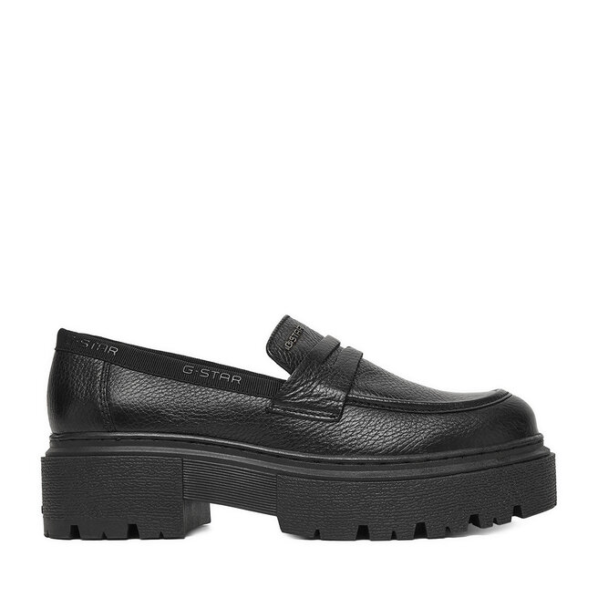 Loafersy G-Star Raw CEO-WB-ADELA-13 Czarny - kobiece