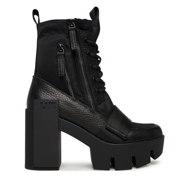 Trzewiki United Nude Grip Combat Mid 1096201165 Czarny - kobiece