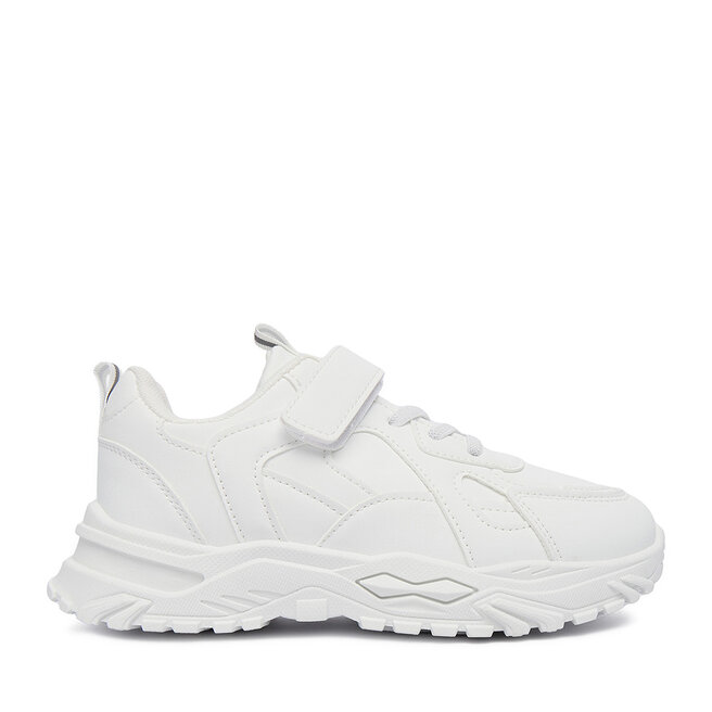 Sneakersy DeeZee CEO-CP72-26129 Biały - dziewczęce