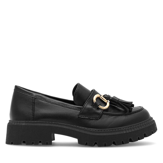 Loafersy DeeZee Doin Alright WS5875-29 Czarny - kobiece