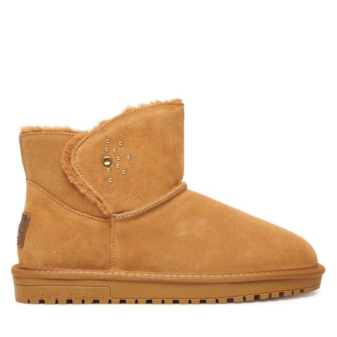Śniegowce Pepe Jeans Diss Urban W PLS500001 Brązowy - kobiece