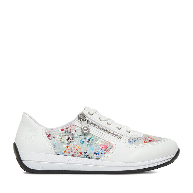 Sneakersy Rieker CEO-N1112-90 Biały - kobiece