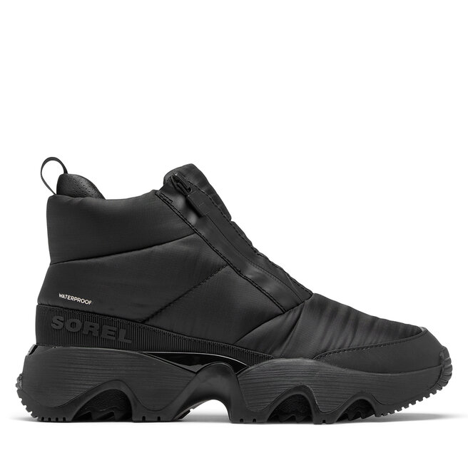 Śniegowce Sorel Kinetic Impact Puffy Zip 2058681011 Czarny - kobiece