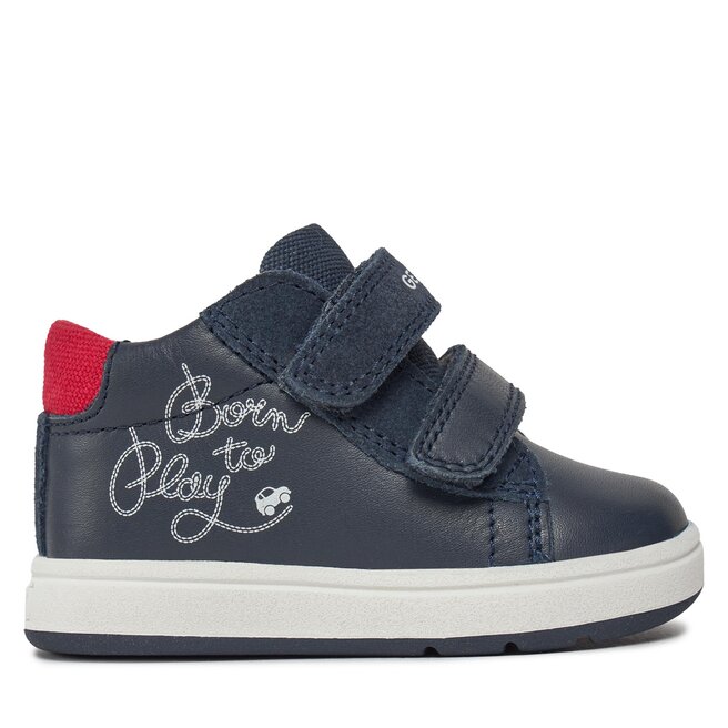 Sneakersy Geox B Biglia Boy B044DD 00822 C0735 Granatowy - chłopięce