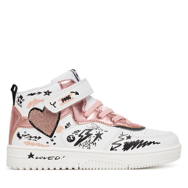 Sneakersy Primigi AVANT-8968300 Biały - dziewczęce