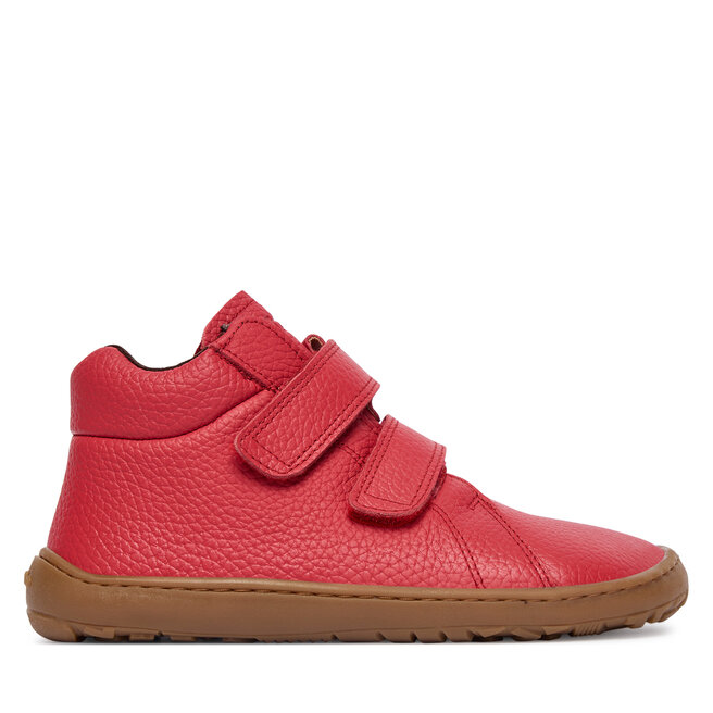 Trzewiki Froddo Barefoot Winter Furry G3110263-7 S Czerwony - dziewczęce