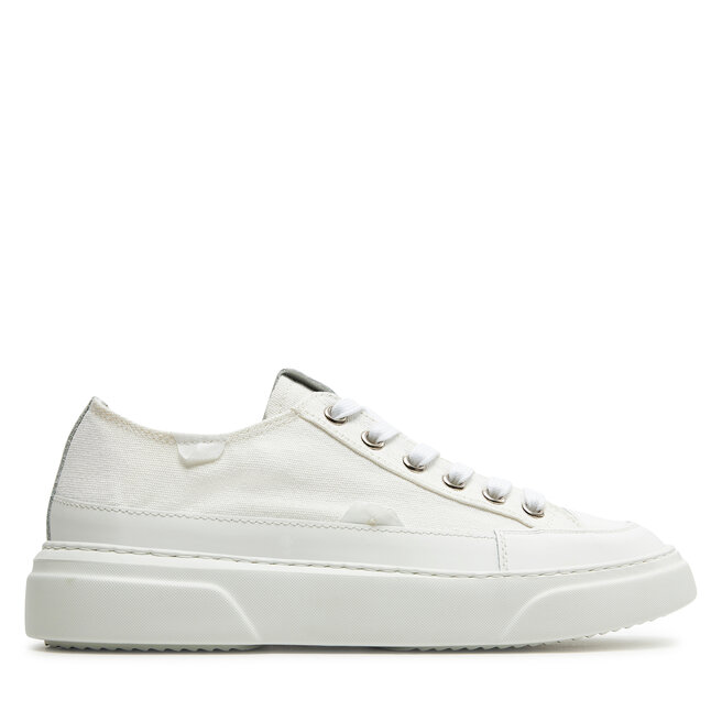 Sneakersy Inuikii Canvas Lex Low 50102-991 Biały - męskie
