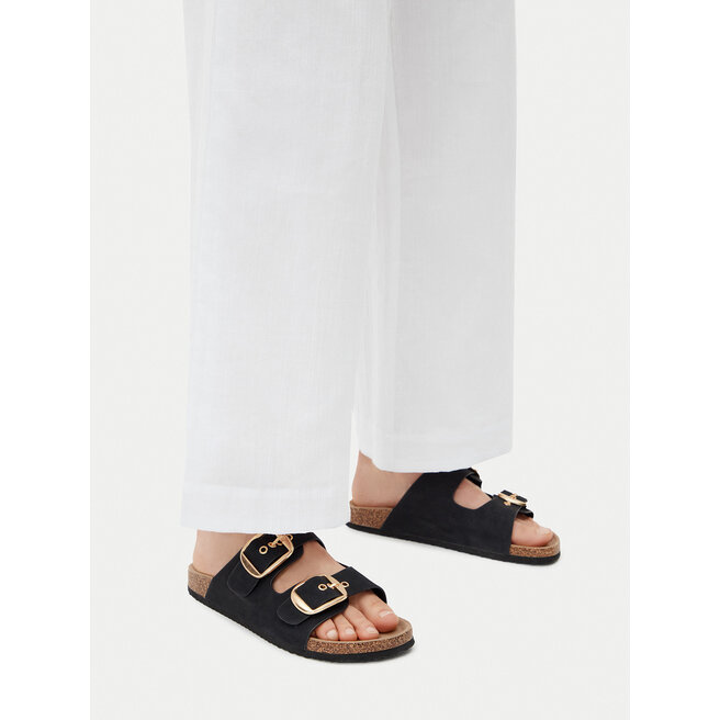 Klapki JENNY LB-P1597-YLD Czarny -