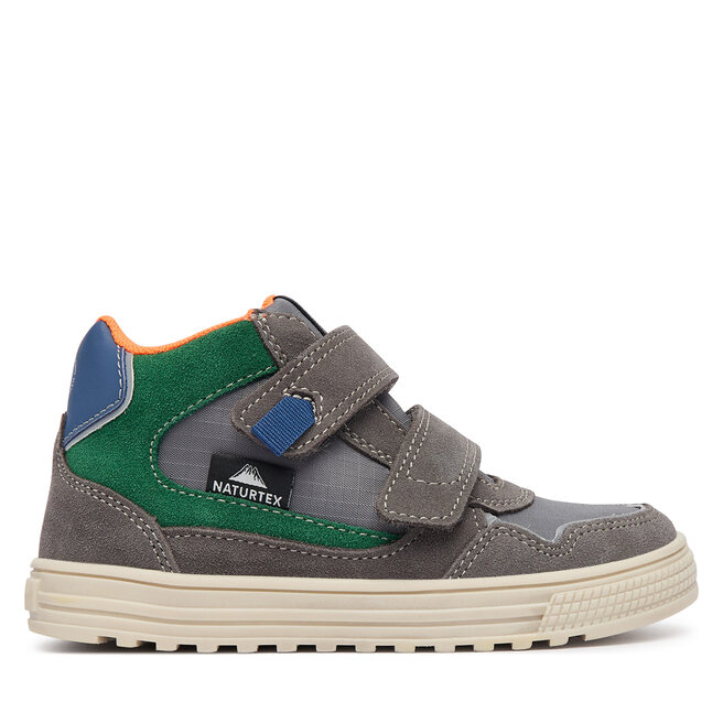 Sneakersy Naturino Wanny Vl Wp. 2502485 S Szary - chłopięce