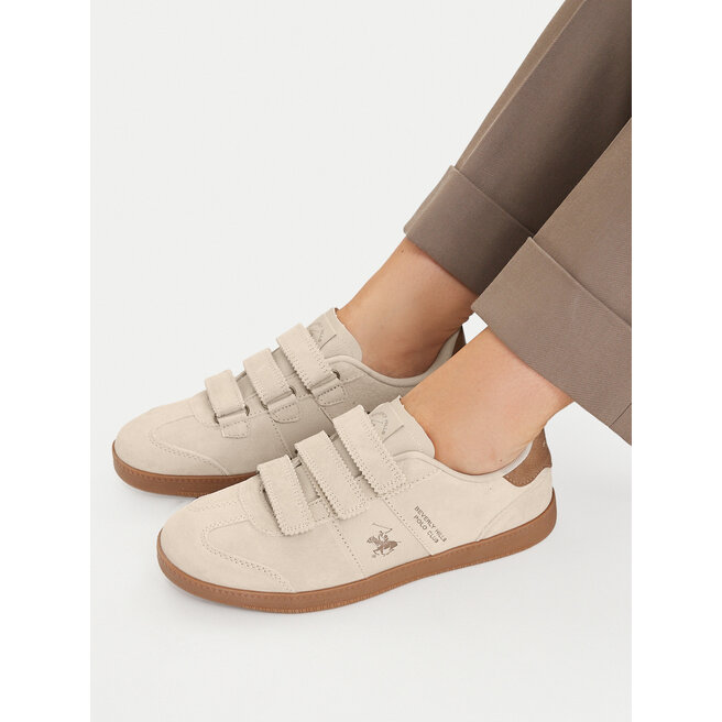 Sneakersy Beverly Hills Polo Club EO-WP40-LC-250901N Beżowy - kobiece