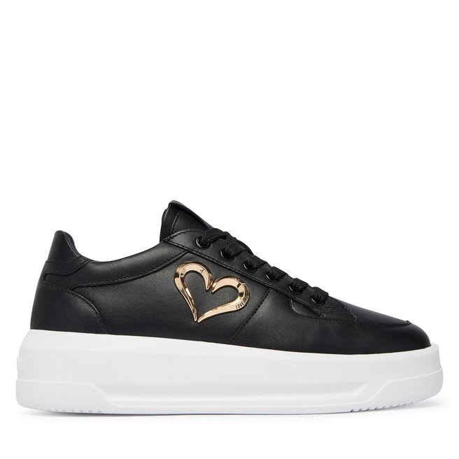 Sneakersy LOVE MOSCHINO JA15485G0OIA0000 Czarny - kobiece