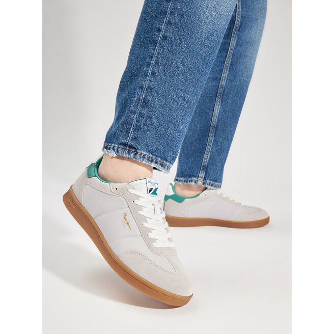 Sneakersy Pepe Jeans Player Combi M PMS00012 Beżowy - męskie