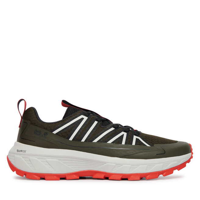 Trekkingi Jack Wolfskin Wild Hike Low M A65579 Zielony - męskie