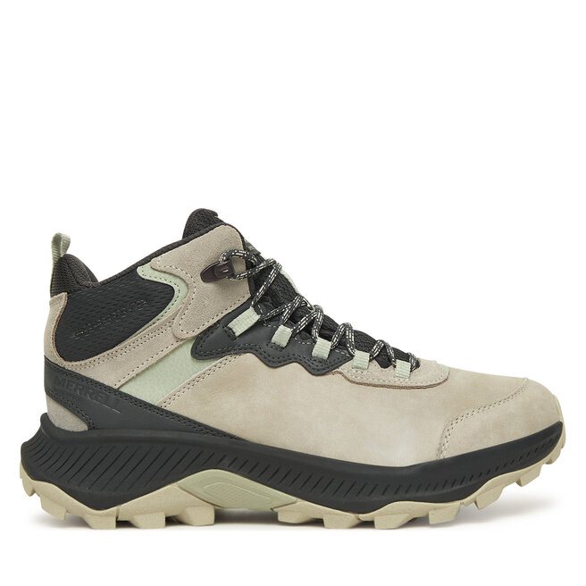 Trekkingi Merrell Speed Strike 2 Leather Mid Waterproof J038387 Beżowy - męskie