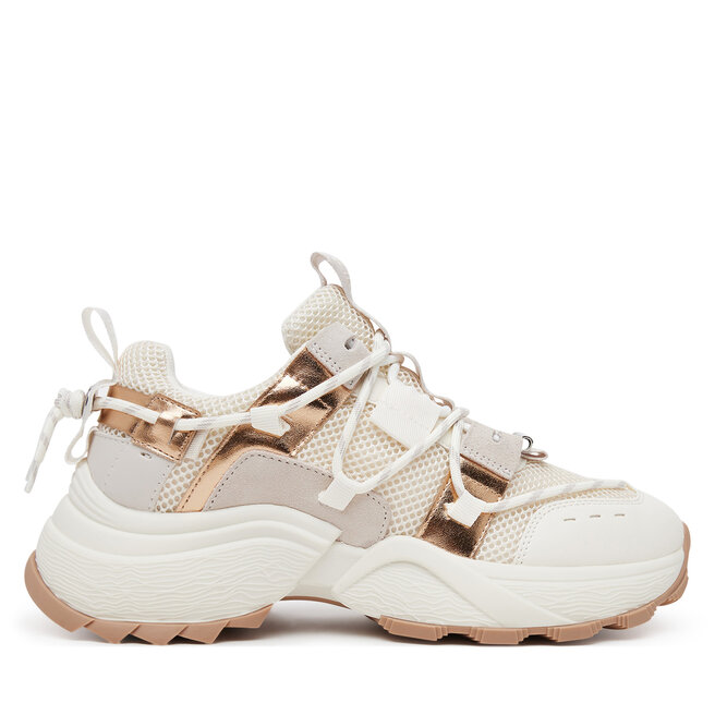 Sneakersy Steve Madden Tazmania SM11002419 Écru - kobiece