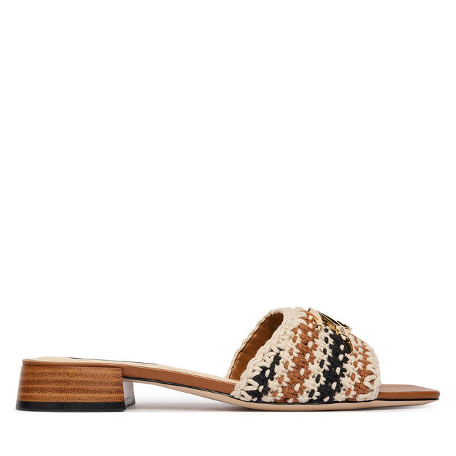 Klapki KARL LAGERFELD Petalo II KL80701C Écru -
