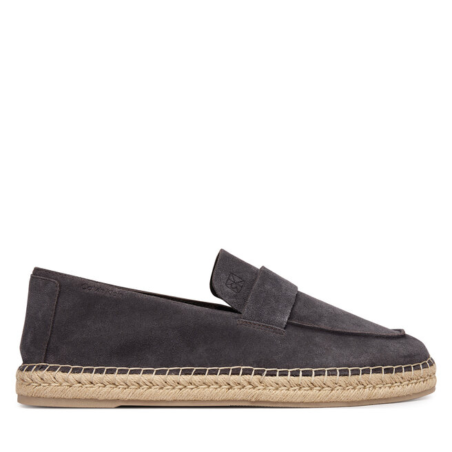 Espadryle Calvin Klein Espadrille Loafer Band Su HM0HM02072 Szary - męskie