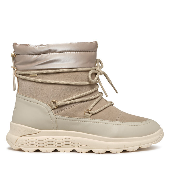 Śniegowce Geox D Spherica 4X4 B Abx D4626A 08522 C6738 Szary - kobiece