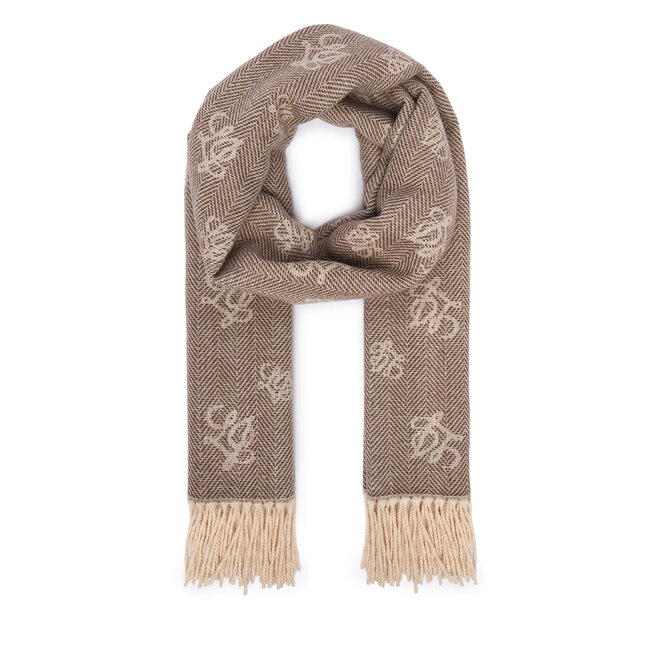 Szal Liu Jo 2F6034 T0300 Beżowy ciemny -