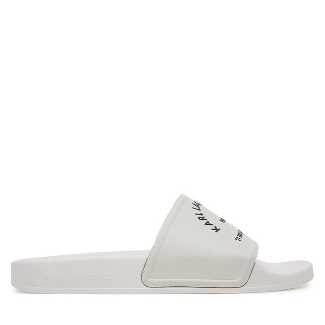 Klapki KARL LAGERFELD Kondo 2.0 KL80908A Biały -