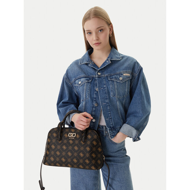Torebka Guess Emelie Logo HWGP99 28060 Brązowy -