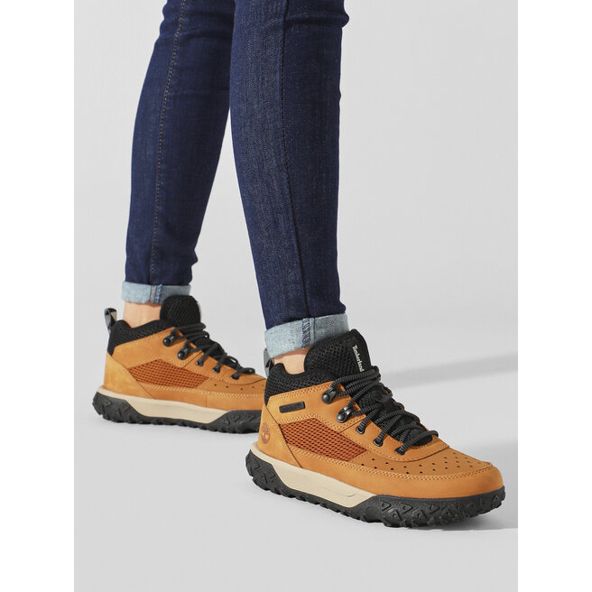 Trzewiki Timberland Gs Motion 6 Lthr Super Ox TB0A66MZ2311 Brązowy - chłopięce