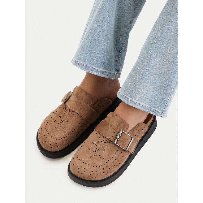 Klapki Guess Jeans EO-HY2T709-3 Beżowy -