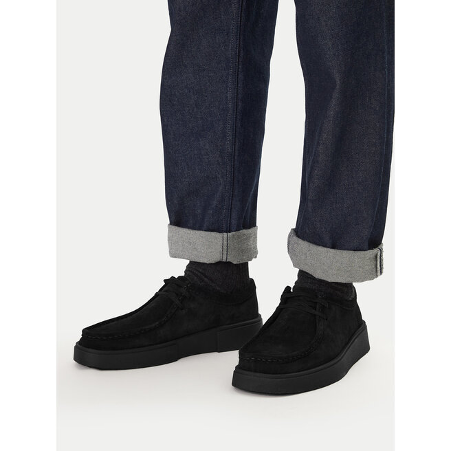 Półbuty Clarks Torview 26183435 Czarny - męskie