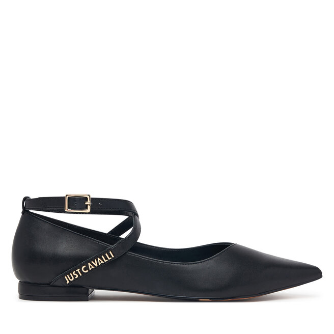 Baleriny Just Cavalli 81RA3S77 ZSE90 Czarny -