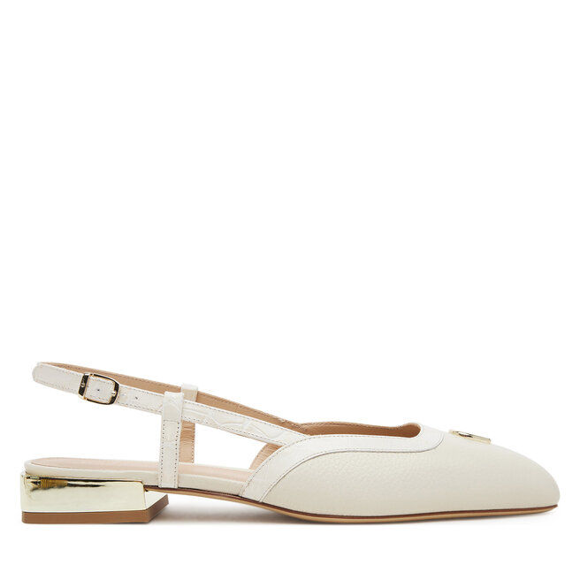 Baleriny Aigner Fashion Saskia 18A 1251090 Biały -