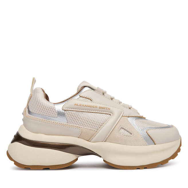 Sneakersy Alexander Smith Shard 1247 Beżowy - kobiece