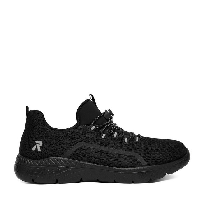 Sneakersy Rieker M5070-00 Czarny - kobiece