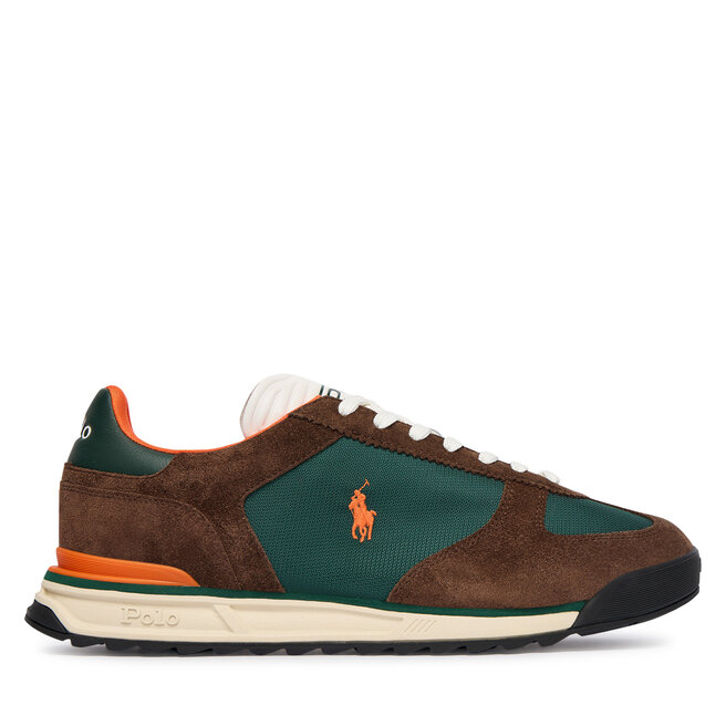 Sneakersy Polo Ralph Lauren Varick Pp 809974040002 Brązowy - męskie