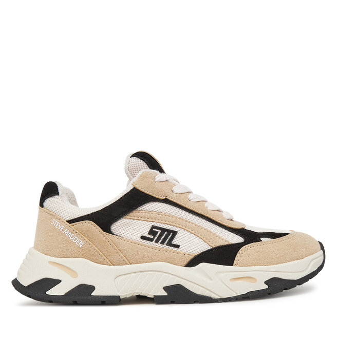 Sneakersy Steve Madden Sneak Peak-E SM19000129 Beżowy - kobiece