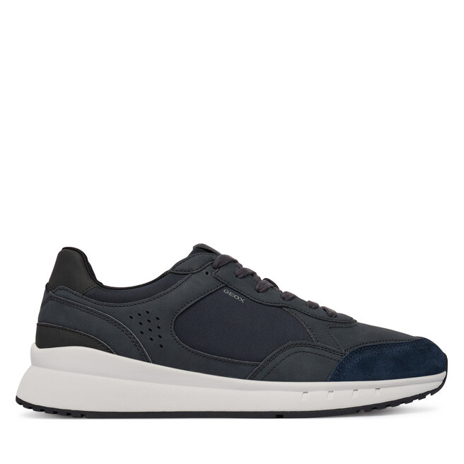 Sneakersy Geox U Branthon U65LCB 0EK11 C4002 Granatowy - męskie